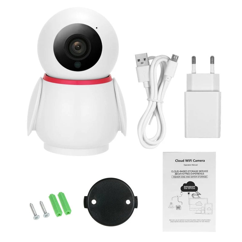 WIFI Camera 1080P Wireless IP Camera Baby Monitors Night Vision With Move Detection Tracking Voice Alarm P/T/Z Security Camera