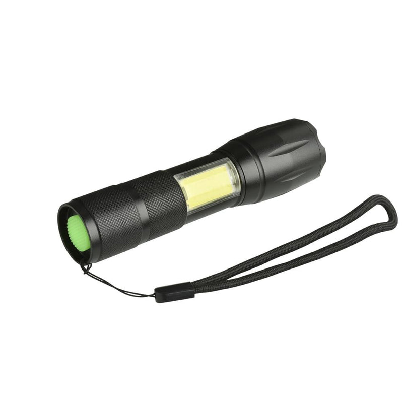 XANES 103C-COB T6+COB 1000Lumens 4Modes Brightness Zoomable Tactical LED Flashlight