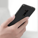 For OnePlus 7T Pro Case NILLKIN Anti-fingerprint Anti-slip Nylon Synthetic Fiber Textured Protective Case