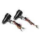 Motorcycle LED Turn Lights Indicator Amber Black High/Low Beam