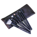 O.TWO.O 7Pcs Hot Red Makeup Brushes Set  Face Eye Makeup Brush Kit Soft Hair Multifunctional Cosmetic Brush