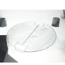 44.5cm Round BBQ Grill Grate Charcoal BBQ Grill Pan Replacement Metal Cooking Barbecue Mesh Frame