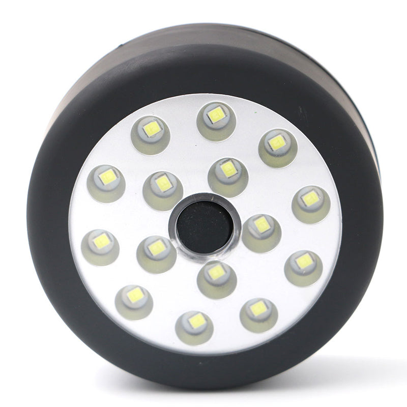 15 LEDs 3 Modes Hanging Tent Lamp Magnetic Camping Light Portable Mini Work Light