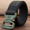 135cm KALOAD F4H Tactical Belt Release Buckle Nylon Belt Camouflage Belt Inserting Quick Outdoor Hunting Camping Waist Belt