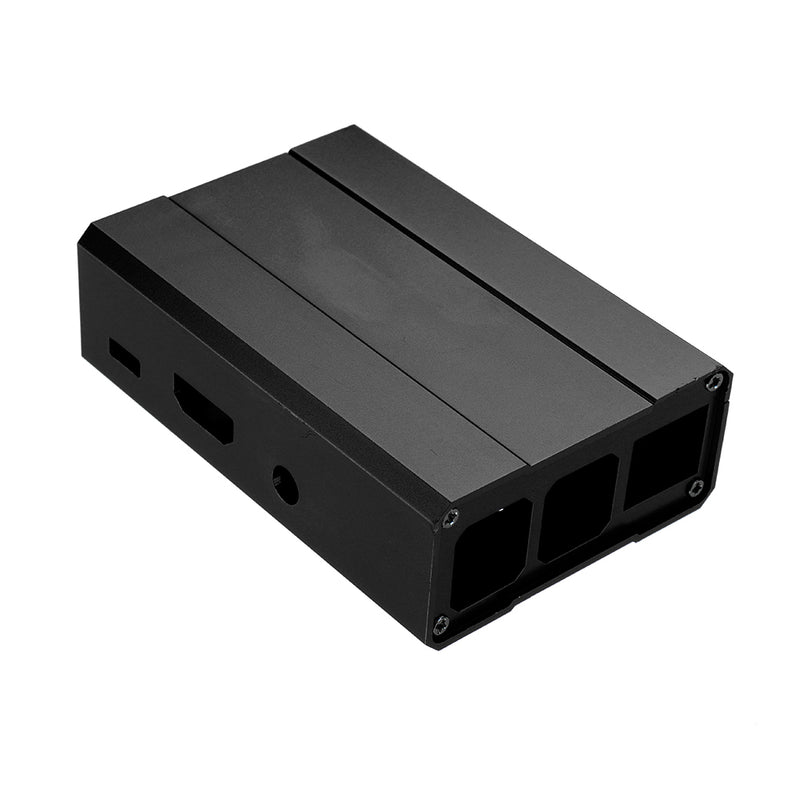 Black/Silver/Gold Aluminum Alloy Metal Protective Case For Raspberry Pi 2/Pi 3/Model B/Model 3B+
