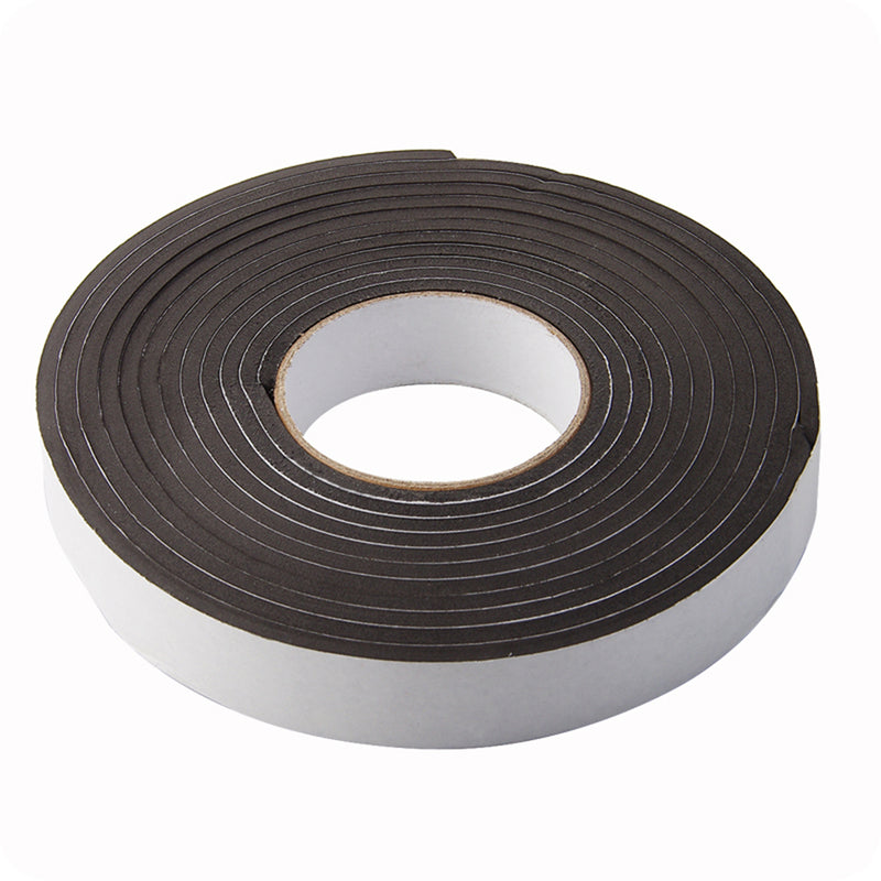 5M Self-adhesive Window Sealing Strip Car Door Noise Insulation Rubber Dusting Sealing Tape