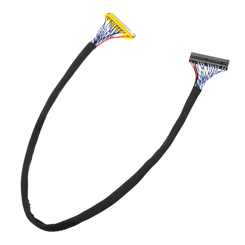 FI-X 30PIN 2CH 8-bit Large LCD TV LVDS Driver Cable 450MM Screen Line Right Power