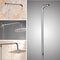 50x10cm Stainless Steel Silver Shower Head Bracket Wall Mounted Tube Bathroom Accessories