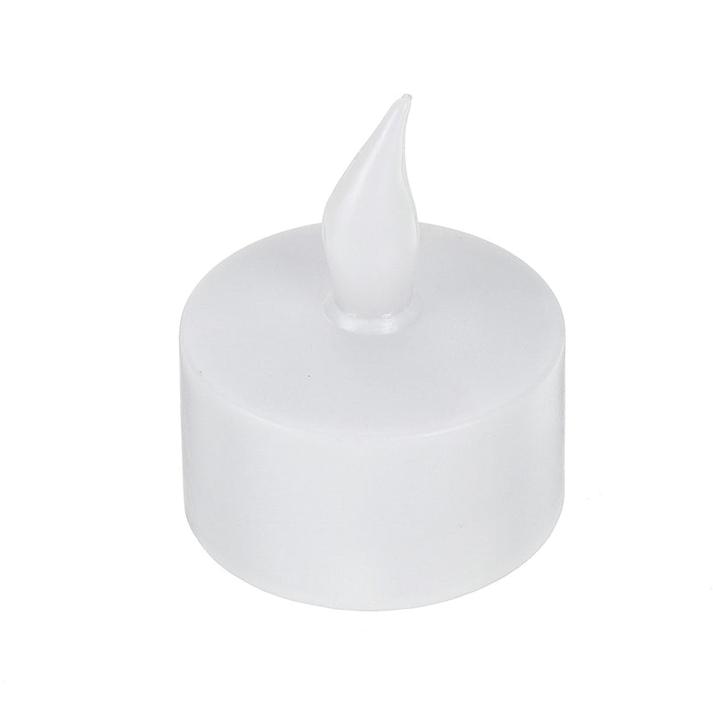 12PCS LED Rechargeable Candle Lamps Flameless Warm Tea Light Decoration