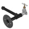 Industrial Iron Pipe Toilet Paper Tissue Roll Holder Faucet Style Rustic Wall Mounted Paper Holder