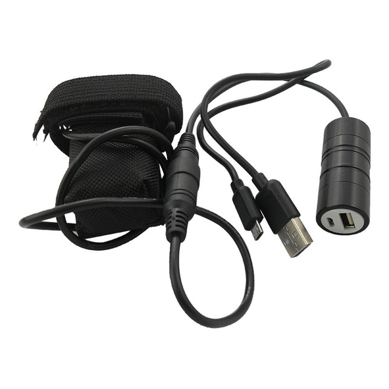 SHUOLIDE 8.4V Multi-function Portable USB Charger Cable for Li-ion Battery Bicycle Light Phone
