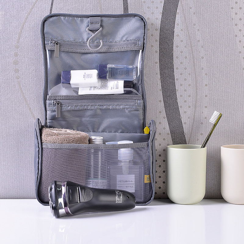 90Fen Portable Travel Wash Bag Hanging Toiletry Bag Woman Makeup Cosmetic Toiletry Kit