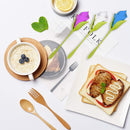 Creative Plastic Bloom Napkin Holder Blooming Flower Buds Serviette Twist Holder Tissue Holder for Table Dinner Party Decorations