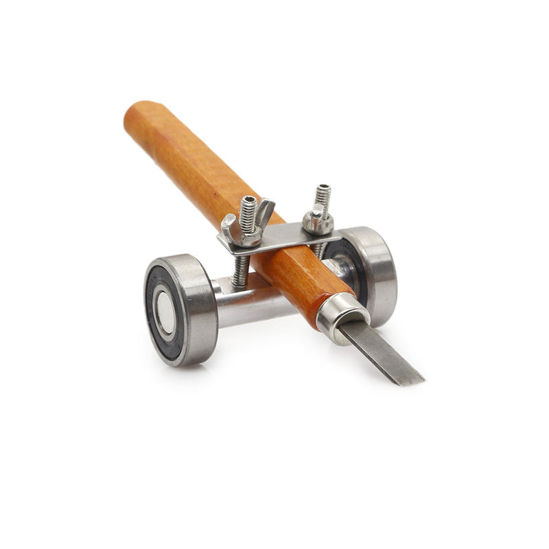 Honana Home Stainless Steel Fixed Angle Sharpener Cutter Holder Leather Tool Wood Carving Tool Carving Tool Kitchen Sharpen Stone