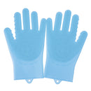 Silicone Multi-function Kitchen Cleaning Magic Glove Dishwashing Brush