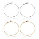 Exaggerated Large Circle Ring Hoop Women Earrings