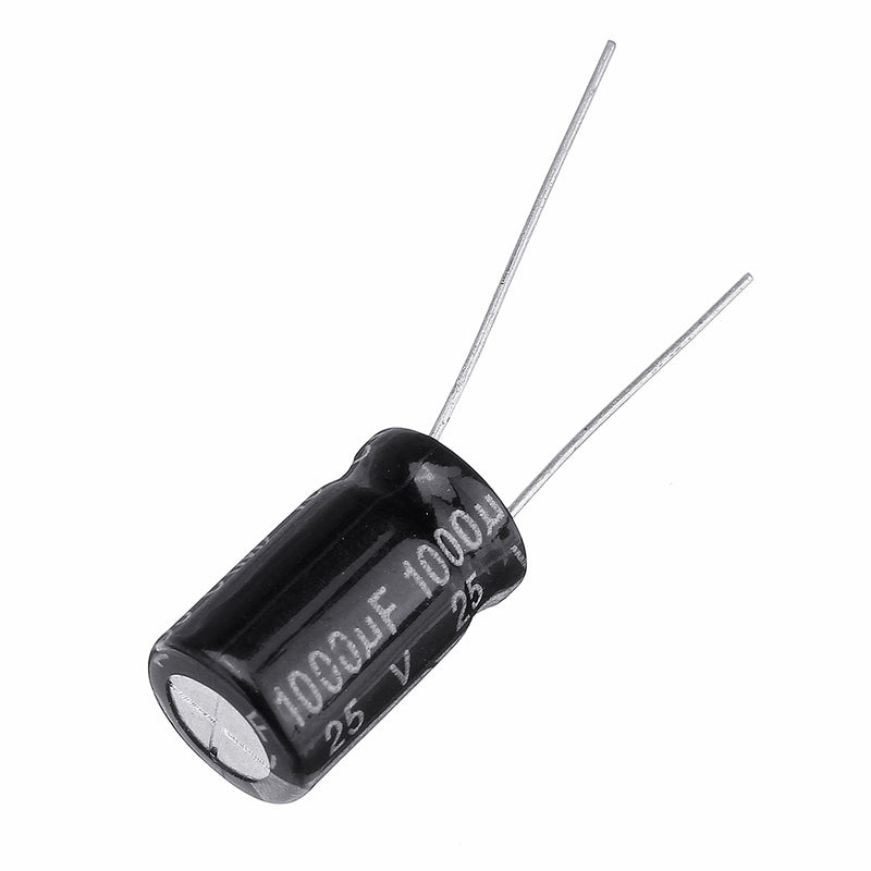 60Pcs High Frequency Low Impedance 25V 1000uF 10*13MM Aluminum Electrolytic Capacitor 1000uf 25v 25V1000uf