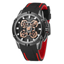 RUIMAS 547 Sport Men Watch 3D Multi-layered Surface Waterproof Luminous Display Quartz Watch