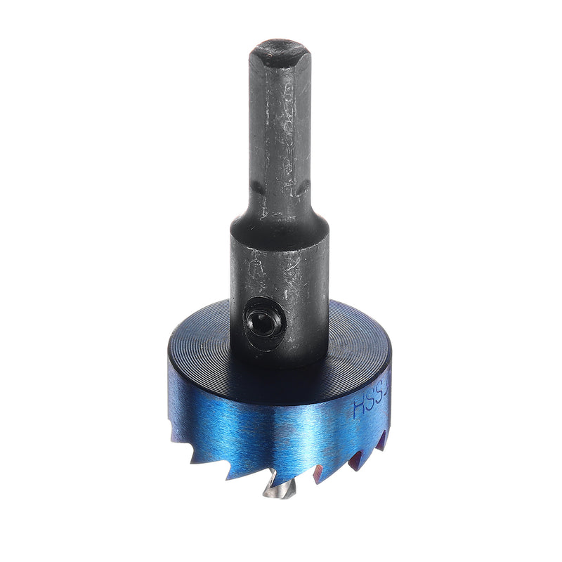 5pcs 16-30mm HSS Blue Nano Coating Tooth Hole Saw Cutter Drill Bit Set for Metal Sheet