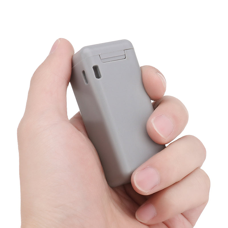 Stainless Steel Collapsible Reusable Straw Portable Folding Straw w/ Case Holder Silicone Tips