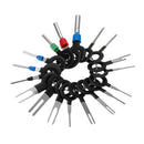 36Pcs Terminal Removal Tool Electrical Wiring Crimp Connector Pin Extractor Kit Automobiles Terminal Repair Hand Tools