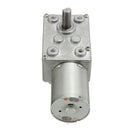 JSX1650-370 DC 12V 5RPM Worm Gear Motor 6mm Shaft High Torque Turbine Worm Gear Reduction Motor