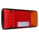 2Pcs LED Rear Tail Light Brake Indicator Turn Lamp for Truck Trailer Caravan Lorry Car