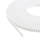 3 Rolls 5M White PU Timing Belt T2.5-10MM Transmission Synchronous Belts for 3D Printer