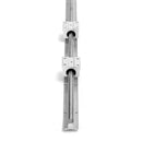 Machifit SBR16 500mm Linear Rail Optical Axis Guide with 2pcs SBR16UU Bearing Blocks CNC Parts