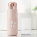 5pcs Travel Portable Toothbrush Comb Case Holder Storage Organizer Shampoo Shower Gel Dispenser Box