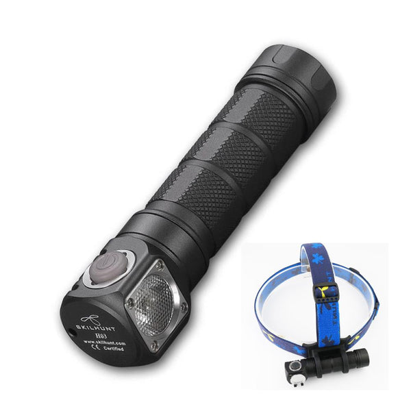 SKILHUNT H03 SE L2 1200LM TIR Lens Hand-free Headlamp Headlight 18650 Flashlight LED Flashlight Flood Light