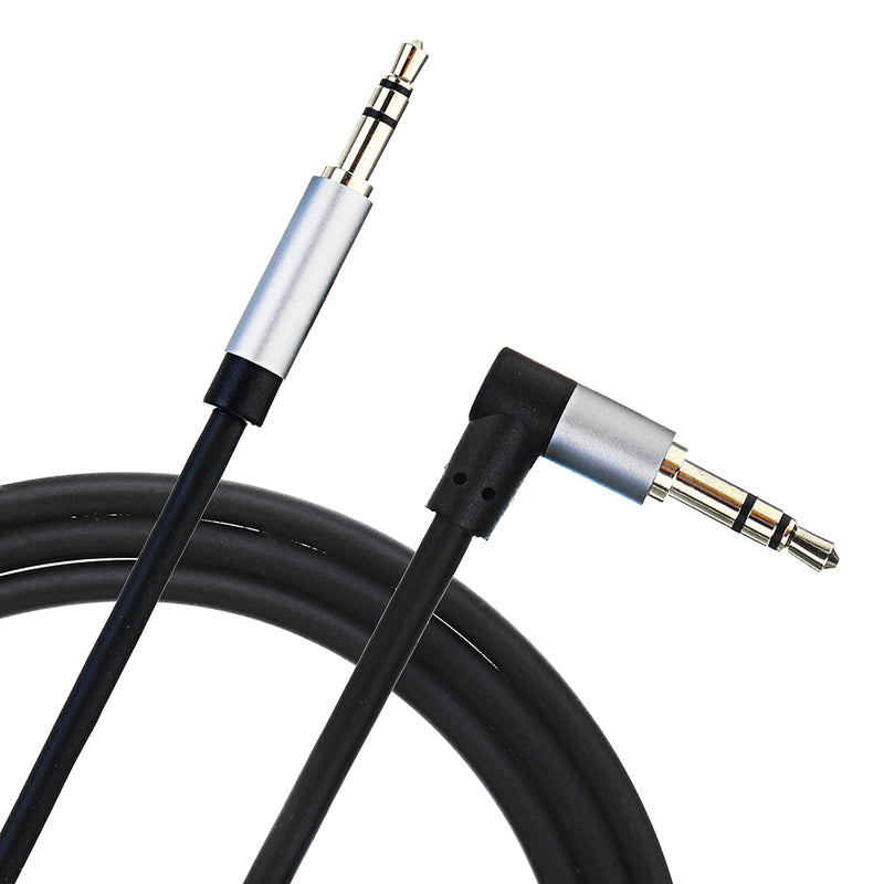 BIAZE Y15 1M 90 Degree Aux Cable 3.5mm Audio Cable Male to Male For Smartphone Tablet Laptop