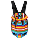 Multicolor Pet Carrying Backpack Pet Outdoor Chest Bag Travel Portable Backpack