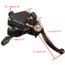 Thumb Throttle Twin Brake Lever 22mm 7/8inch For Mini Moto Quad Pit Bike ATV