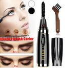 Electric Heated Eyelash Curler  Heating Long Lasting Curled Eyelashes Painless Curved Beauty Make Up Tool