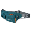 Nylon Waist Bag Waterproof Crossbody Bag Travel Running Unisex Zipper Phone Bag