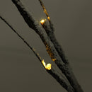 24 LED Snow Tree Night Light Warm White Twig Branch Christmas Holiday Home Party Decor Lamp 60cm