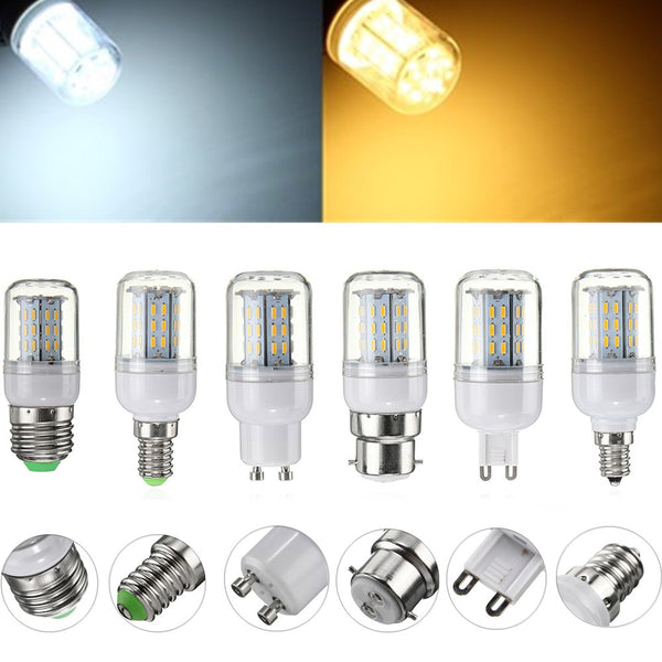 E27 E14 E12 G9 GU10 B22 4014 SMD 4W LED Corn Light Bulb Lamp for Home