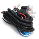 Car 12V H4 4 Lamp Bulb Headlight Wire Wiring Harness Ceramic Relay Socket Adapter