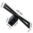 Drillpro Aluminum Alloy Dovetail Marker Jig Woodworking 1:5 1:6 1:8 and 1:10 Slopes Dovetail Marking Template Wood Joints Guide