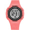 SYNOKE 9616 EL Display Silicone Strap Sport Watch 3ATM Waterproof Alarm Student Digital Watch