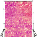 3x5FT 5x7FT Vinyl Pink Shining Glitters Photography Background Backdrop Studio Prop