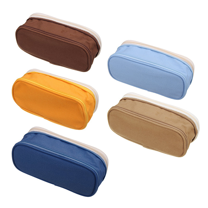 Double-layer Pencil Pen Case Office College School Large Capacity Pencil Bag