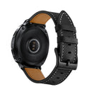 Genuine Leather Watch Band Strap For Samsung Gear Sport S4/Garmin Vivoactive 3