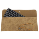 PU Leather Keyboard Storage Bag Dustproof Carrying Bag for 61 Key Mechanical Keyboard