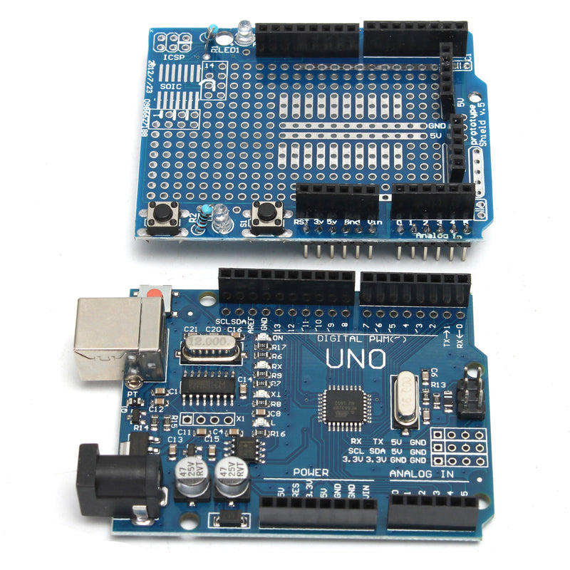 Ultimate UNOR3 Starter With Stepper Servo Motor Relay RTC Kits Geekcreit for Arduino - products that work with official Arduino boards