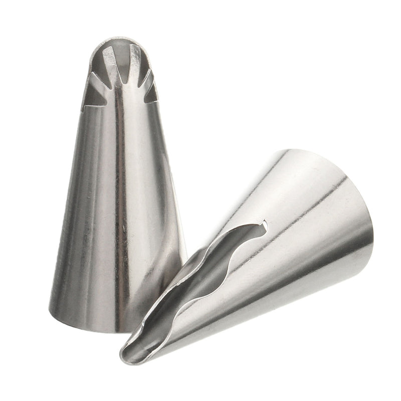 7Pcs DIY Pastry Fondant Cake Icing Piping Nozzles Cake Biscuits Decorating Tips Baking Tool