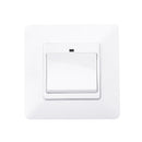 MoesHouse WS-EUY1-W EU Standard 1 Gang Smart Push Button Switch Smart Life Tuya Wireless Remote Control Work with Alexa Google Home