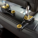 2pcs ABS Car Seat Back Hook Headrest Hangers Vehicle Interior Bag Holder Clip with Button