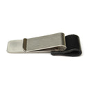 Stainless Steel Leather Notebook Clip Metal Pen Holder Paper Folder